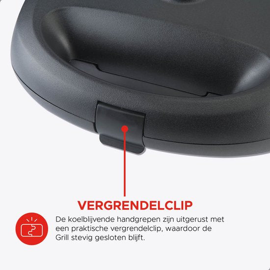 Bourgini MultiGrill 3-in-1 – Tosti apparaat, Grill & Wafel ijzer – PFAS-vrij – Verwisselbare platen – 750W