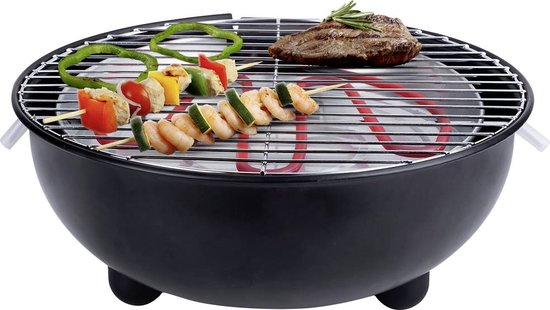 Tristar Elektrische Barbecue - BQ-2880 - 30 cm - Zwart