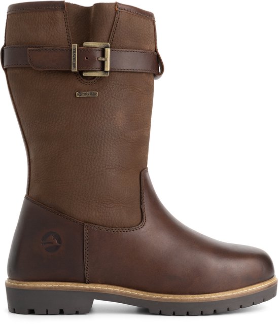 Travelin' Vadso Dames - Outdoorlaarzen - Waterdicht - Donkerbruin - Maat 39