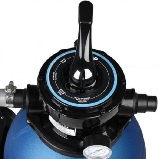Monzana Zandfiltersysteem -Voorfilter – 7 Wegklep - Adapter Ø32-38mm