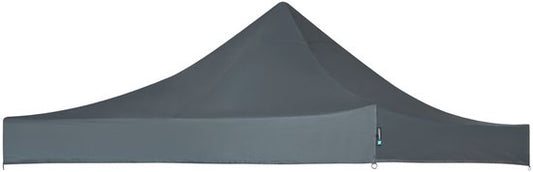 VONROC Dakzeil – Voor Premium Partytent PT501XX – Waterdicht - 50+ UV Bescherming - Grijs