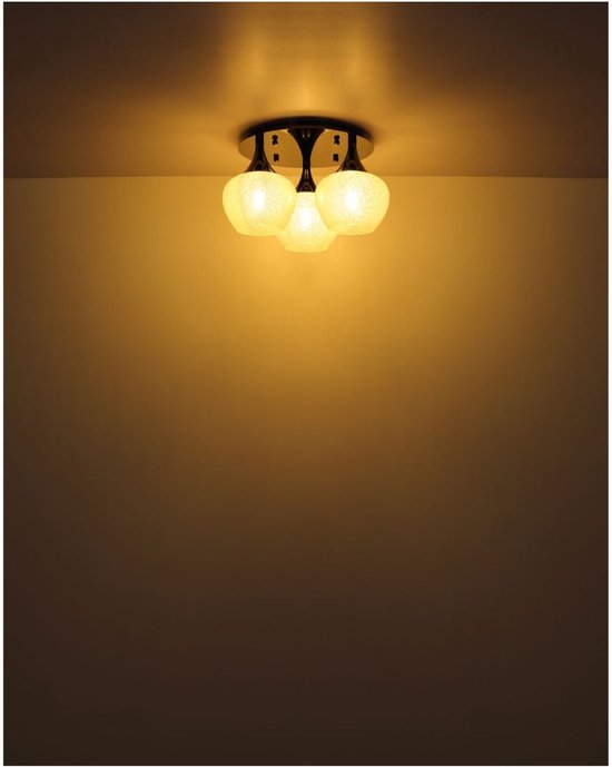 Plafondlamp MAXY ø24CM E27 1-Lichts Helder