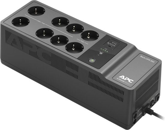 Schneider Electric Voedingssysteem BE850G2-SP - 12V - 9.0Ah Accu - Backup UPS