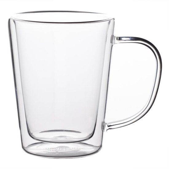 Monzana Theeglazen - Set van 4 Elk 250ml - Dubbelglas
