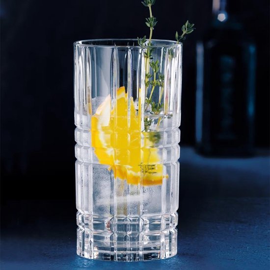 Nachtmann - Square Whiskey- en Longdrinkglazen - Set 12-delig - Whiskey - Longdrink