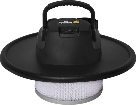 VONROC Aszuiger 1600W – 20L inhoud – 3m Stroomkabel – Voor open haard, vuurkorf, barbecue en werkplaats