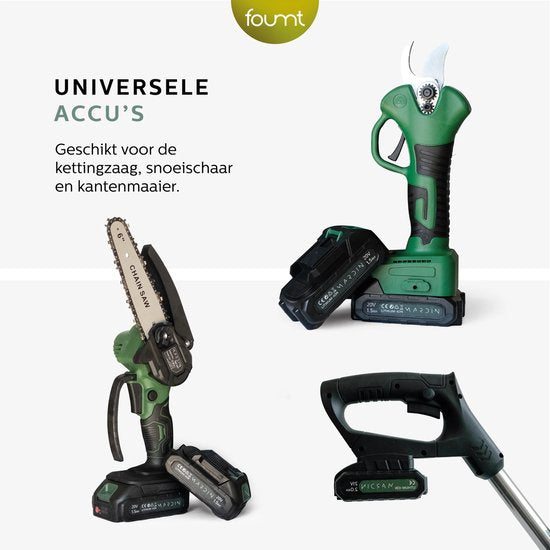 Elektrische snoeischaar - Groen