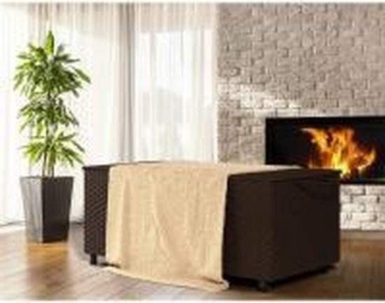 Casaria Opbergkist – Weerbestendig 122x56x61cm 420L - Bruin