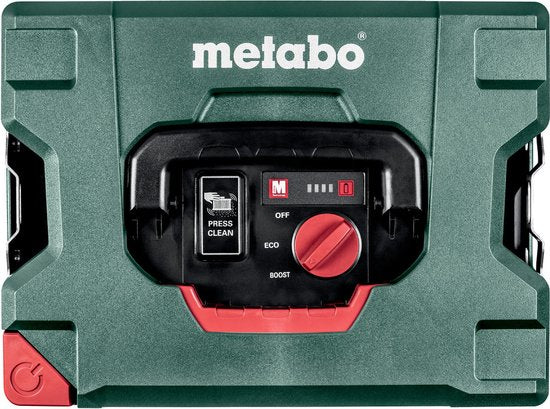 Metabo AS 18 L PC Li-Ion accu alleszuiger / bouwstofzuiger body - L-Klasse - 7,5L