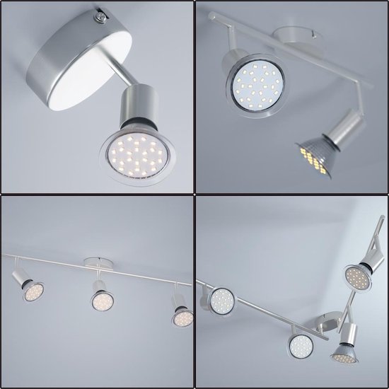 Monzana Plafondlamp Amaryllis 4 lampen