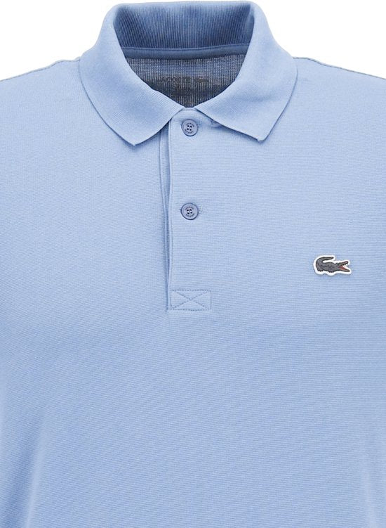 Lacoste Poloshirt Ademend Lichtblauw - Maat L - Heren