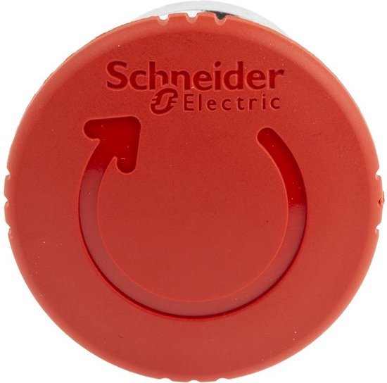 Schneider Electric Harmony Drukknop Front Element (Paddestoel) - ZB4BS844 - E2AP6