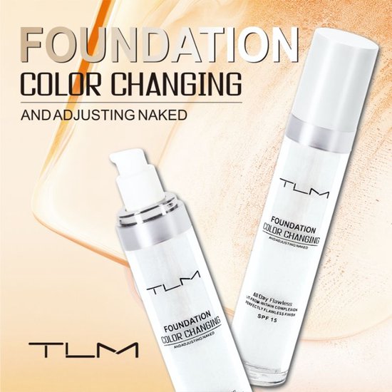 TLM Foundation® Kleurveranderende Foundation - Color Changing Foundation® 2025