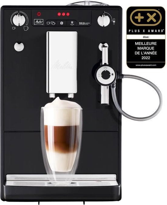 Melitta Solo Perfect Milk Volautomatische Espressomachine - Zwart - Compact Design
