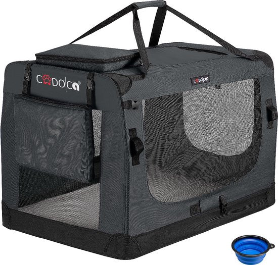 Cadoca Honden & Katten Reismand XXXL - 101x68x65cm - Antraciet