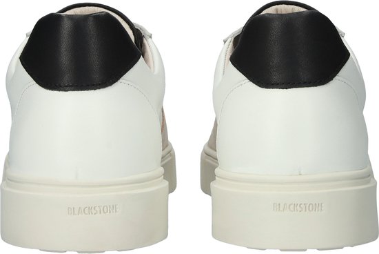 Blackstone Crag Ragner Sneakers - Wit/Zwart - Maat 42