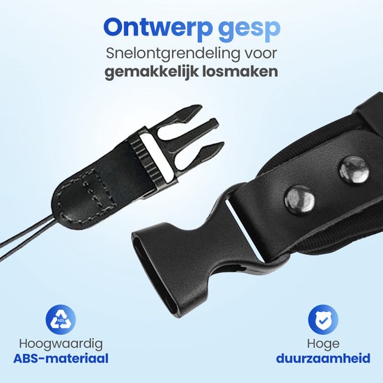 Garpex® Camera Hand Strap - Comfortabel Ontwerp - Verstelbare Polsband