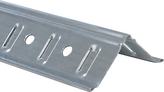 2x Profeco Heavy Duty opbergrek 180x90 cm - RVS stellingkast - 10 planken - Draagvermogen 175 kg per plank - Opbergkast garage & schuur