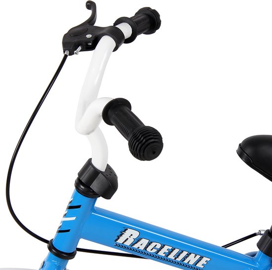 Spielwerk Loopfiets - Verstelbaar Stuur en Zadel Robuust vanaf 3 jaar - Blauw