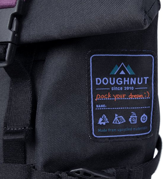 Doughnut Paratrooper Rugzak 52 cm Laptopvak - 41 cm (17 inch) - zwart
