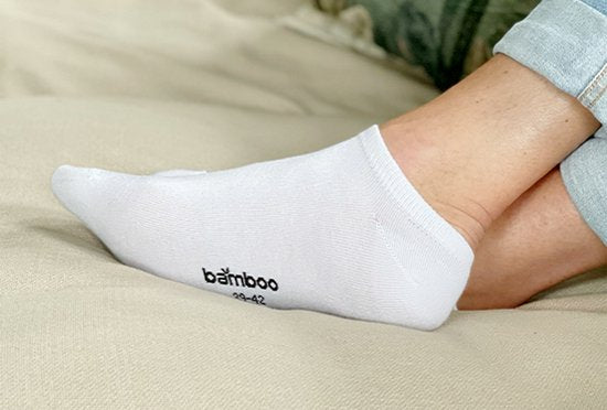 Bamboo Elements - Sneakersokken 12-Paar - Assorti – 43-46 - Bamboe Sokken – Sneakersokken Heren – Sneakersokken Dames - Sneaker Sokken