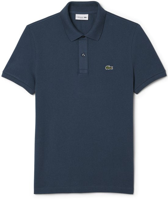 Lacoste Slim Fit Original Poloshirt - Korte Mouw - Blauw - Maat S