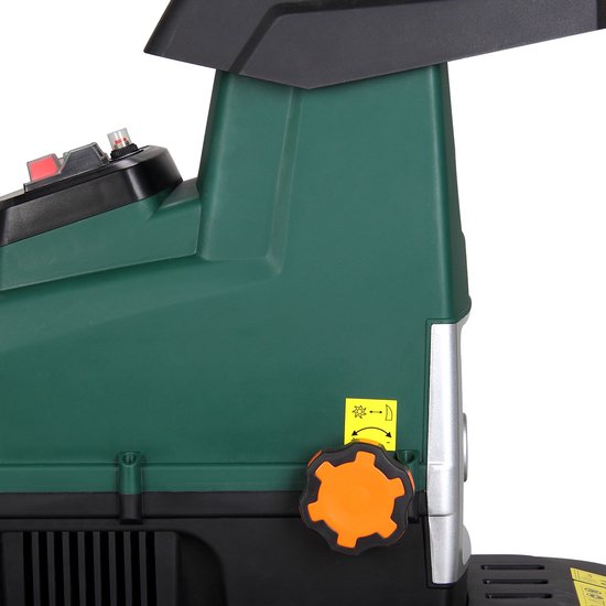 Gardebruk Hakselaar - Elektrisch 3100W 45mm Takdikte 60l - Groen