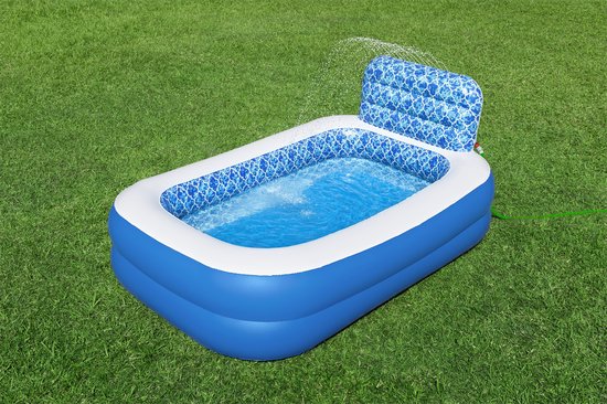 Bestway Waterfall Oasis zwembad met watersproeier