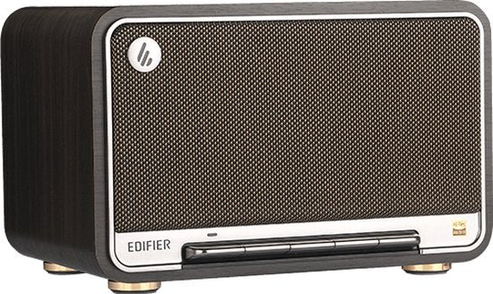 Edifier D32 - Stereo HiRes Airplay/Bluetooth speaker - Zwart Walnoot