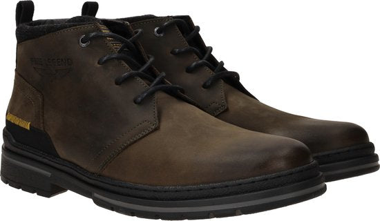 Heren Veterschoenen Pme Legend Pme Legend Fleetman Khaki - Maat 42