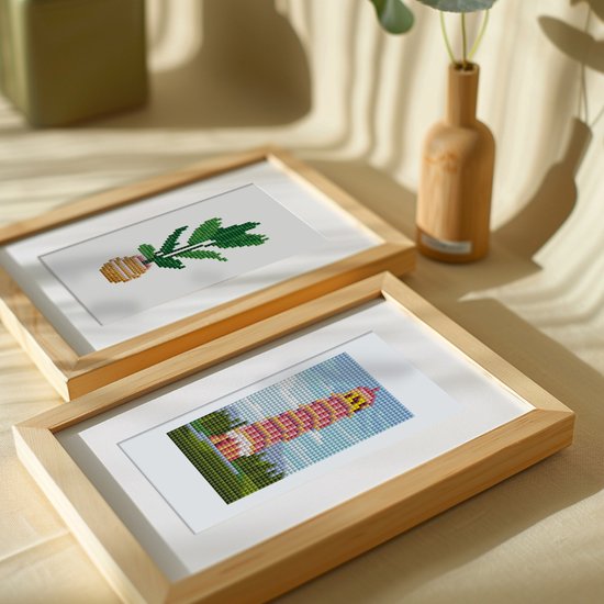 Rubye® Diamond Painting – Koffie Terrasje – Compleet Pakket – DIY Hobby– 15x20 cm