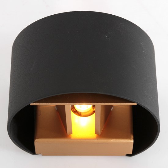 Steinhauer wandlamp Muro - zwart - metaal - 3364ZW
