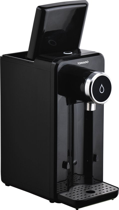 Tomado TWD2501B Heetwaterdispenser - 2.5L - kunststof - BPA vrij - 2600W - 14x24.20x30.20 cm - Zwart