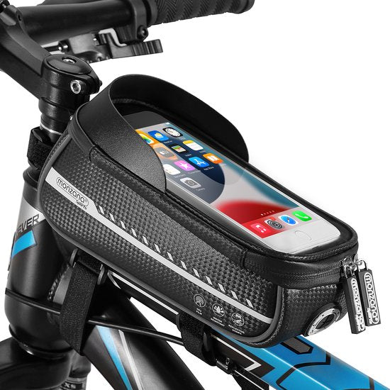 Monzana Frametas – Waterdicht – Reflecterend – TPU Touchscreen - Titaan