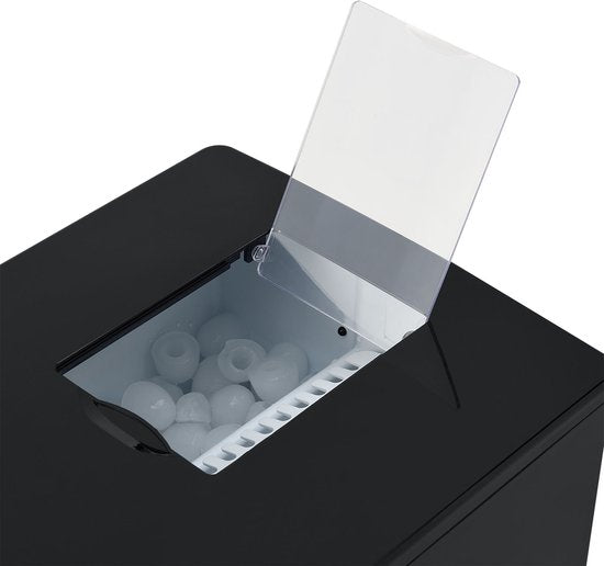 Juskys IJsblokjesmachine - PIML200L - Incl. Dispenser - Zwart