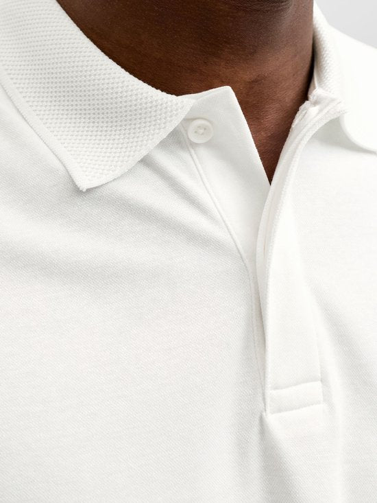 Jack & Jones Crodney Poloshirt - XL - Cloud Dancer - 12277617