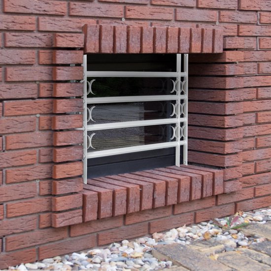 Raambeveiliging - 600 x 1000-1500 mm - uitschuifbaar