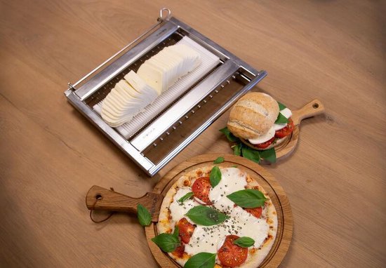 Boska Mozzarella Kaassnijmachine - 56 Plakken van 0,5 cm - 370 x 350 x 65 mm