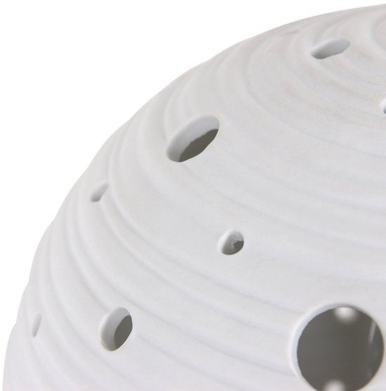 Anne Lighting tafellamp Jazz - wit - keramiek - 20 cm - E14 fitting - 3110W