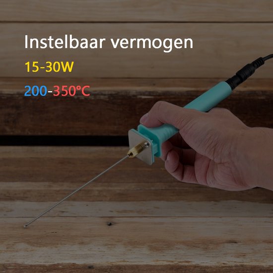 Tech Essentials® Buigbare Piepschuimsnijder Met Houder - 30W - Instelbaar - Modelbouw Gereedschap - Soldeerbouten - Styroporsnijder - Gyro cut - Gloeidraad - Tempex - Hobby - Polystyreensnijder - Foam Cutter