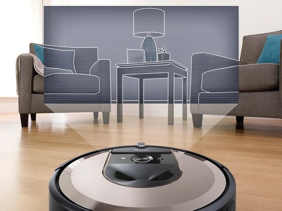 iRobot Roomba i6 Robotstofzuiger – Slimme Navigatie – Spraakbediening – Beige/Zwart