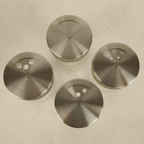 Kruidenrek - 7 delig - RVS en glas