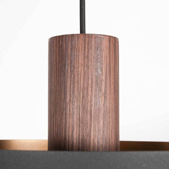 Anne Lighting - hanglamp - Flinter - bruin - metaal - Ø 50cm - E27 - 3329E