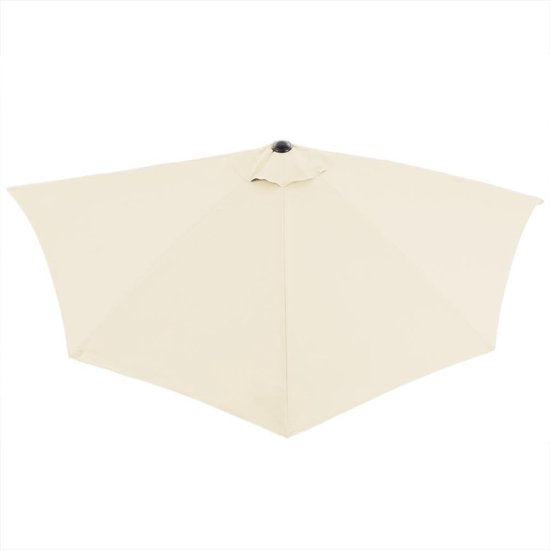 Kingsleeve Parasol Halfrond - Ø 2,7m UV 50+ Bescherming - Beige