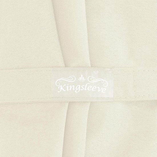 Kingsleeve Parasol - met Draaimechanisme - Beige Ø 330cm