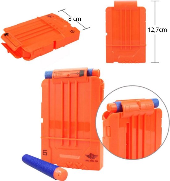VAIVE Tactical vest geschikt voor Nerf - Inclusief pijltjes & magazijn voor guns