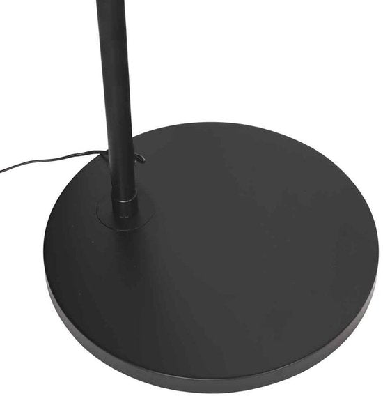 Steinhauer - vloerlamp - Ringlux - zwart - metaal - booglamp - LED - 4130ZW