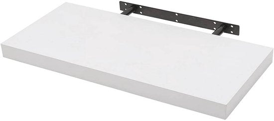 Woltu Wandplank - 30x22,9x3,8cm - Zwevend - MDF - Wit