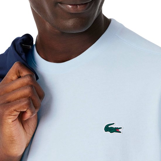 Lacoste Sport T-Shirt Lichtblauw - Print T-shirts - maat XXL