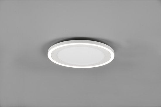 Reality - LED Plafondlamp - Plafondverlichting - 24.5W - Natuurlijk Wit 4000K - Rond - Wit - Kunststof